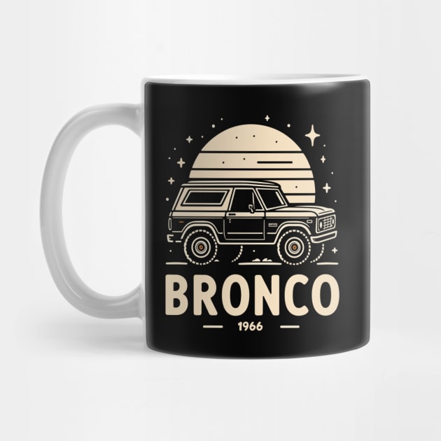 Bronco Truck Fan Art by Trendsdk